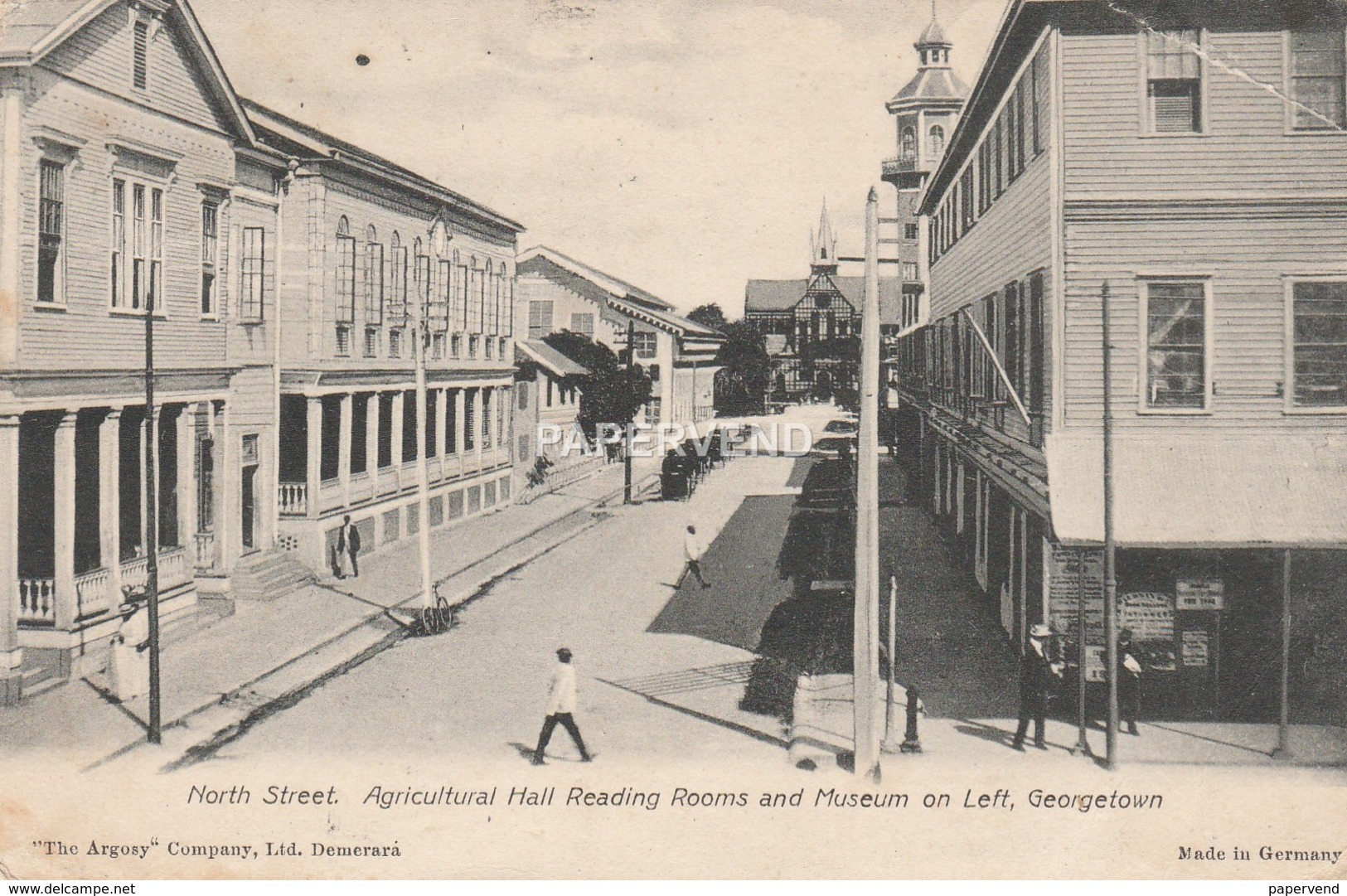 British Guiana  GEORGETOWN North Street Fault    Bg319 - Autres & Non Classés