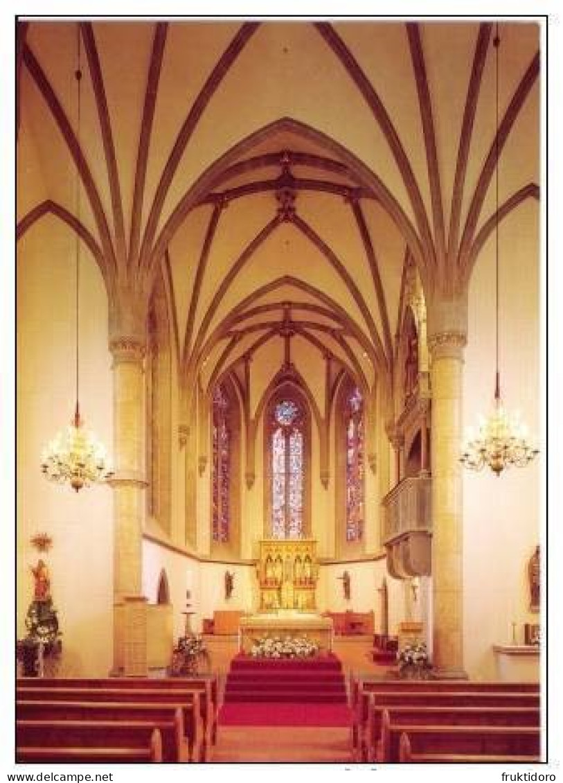 AKFL Liechtenstein Postcards Vaduz St Florin Cathedral - Liechtenstein