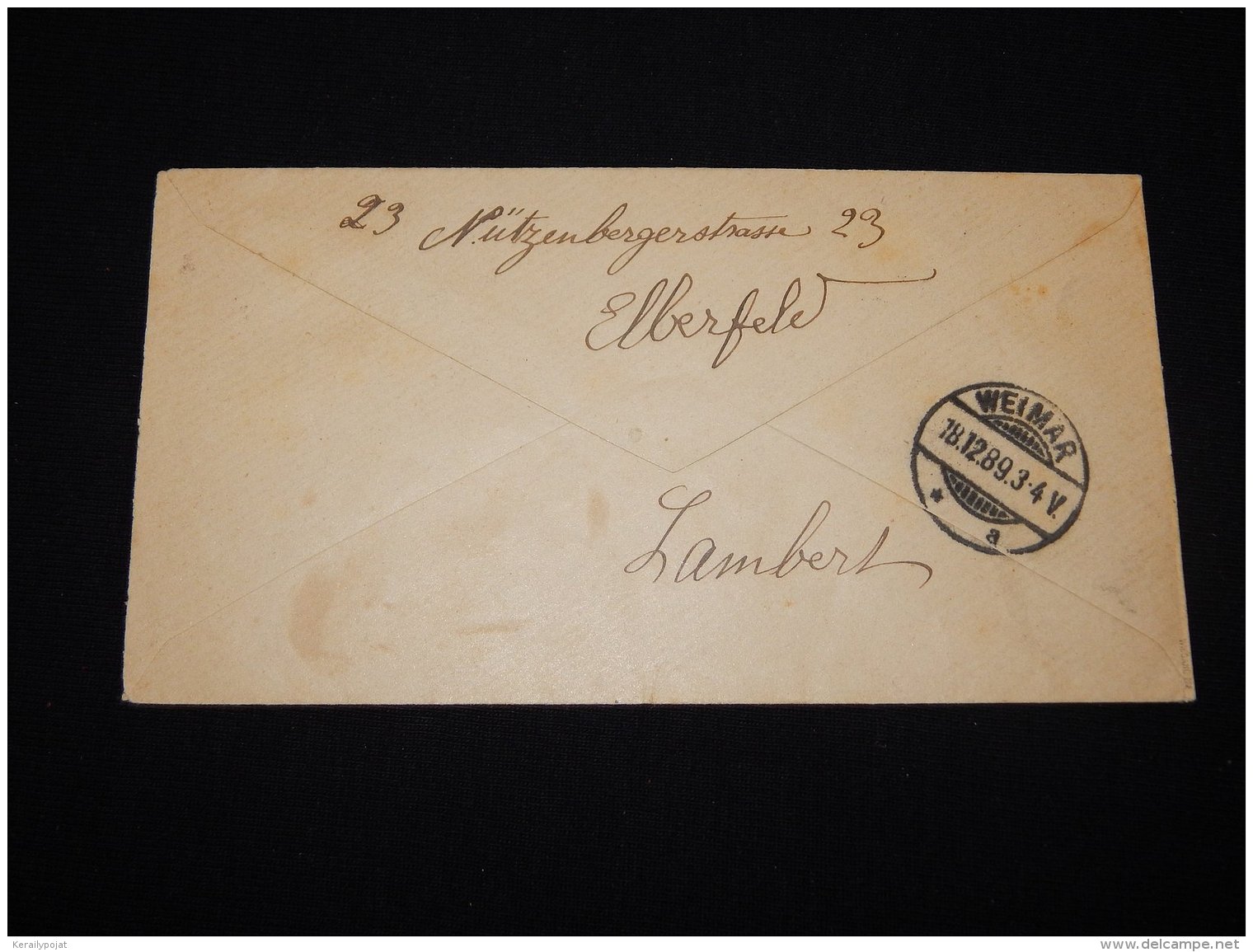 Germany 1898 Remscheid Cover__(L-20676) - Brieven En Documenten