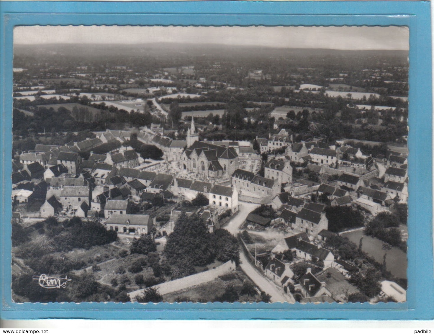 Carte Postale 22. Pluzunet  Vue D'avion Très Beau Plan - Autres & Non Classés