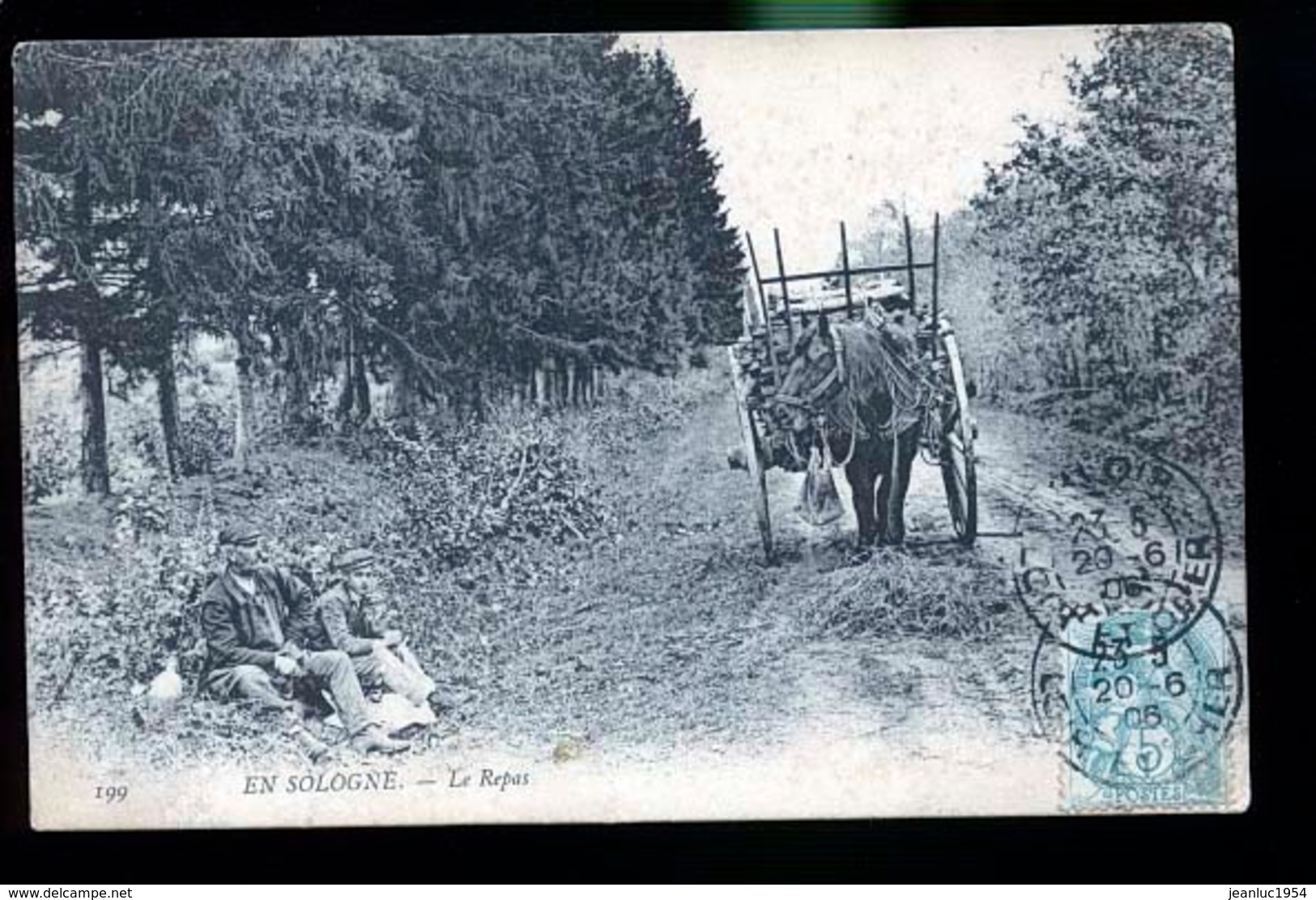 EN SOLOGNE ATTELAGE - Autres & Non Classés