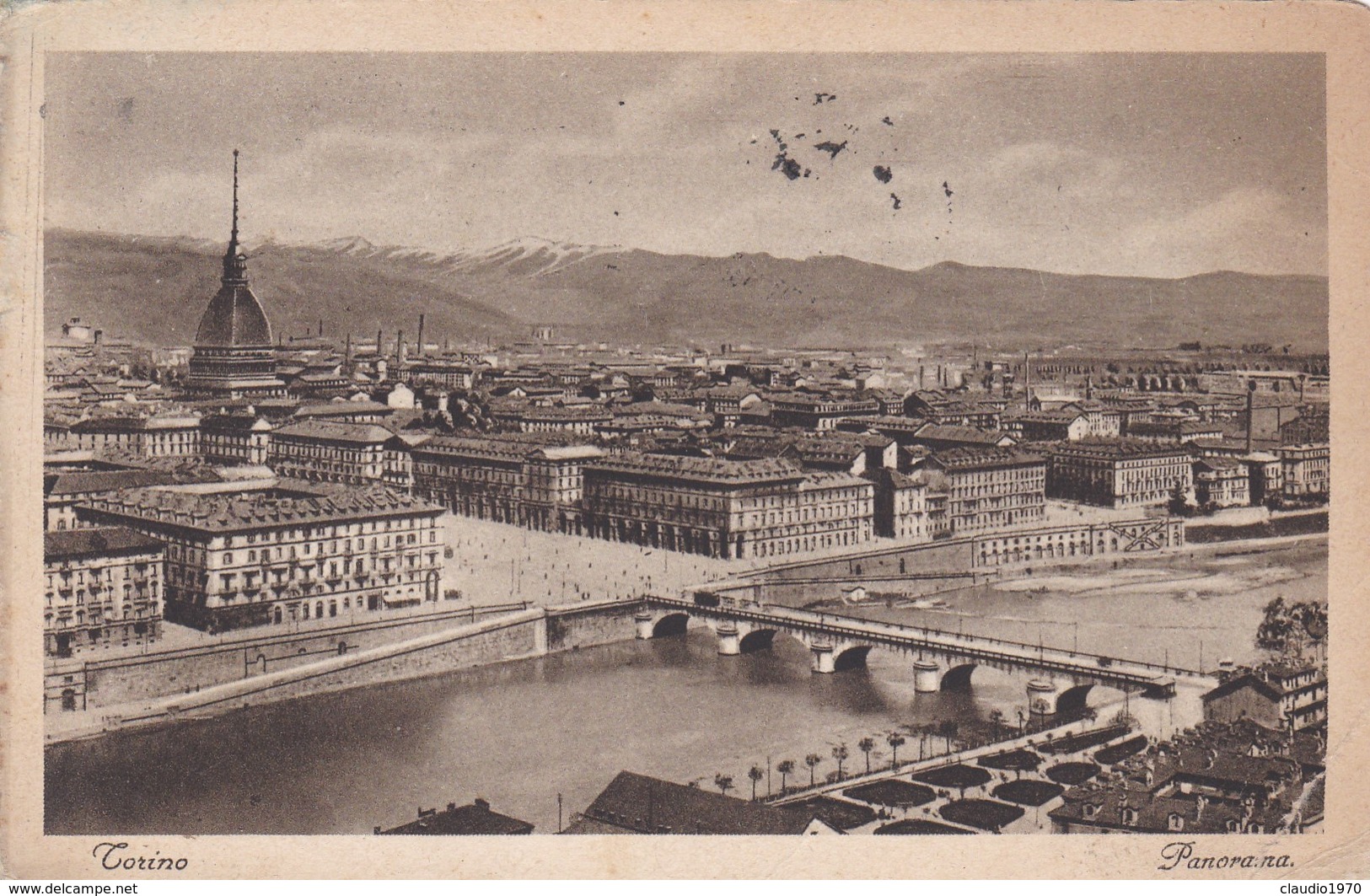 CARTOLINA - POSTCARD - TORINO - PANORAMA - Panoramische Zichten, Meerdere Zichten