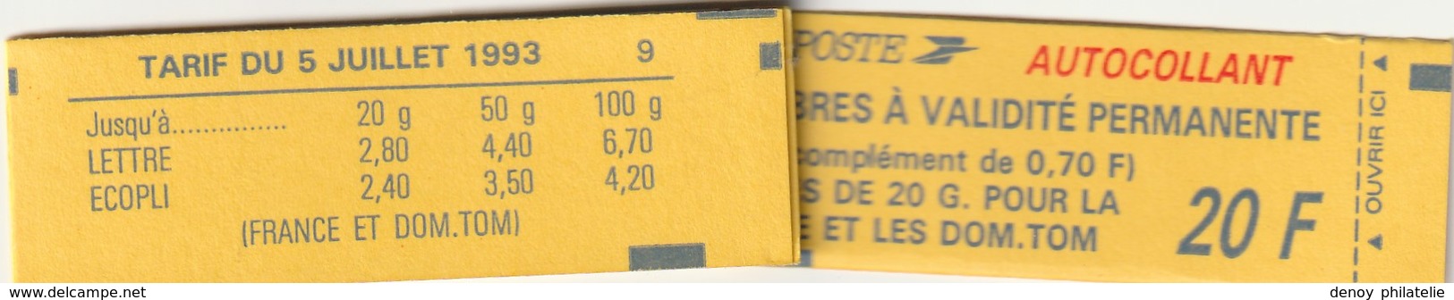 France lot de 5 carnets usage courant oblitéré