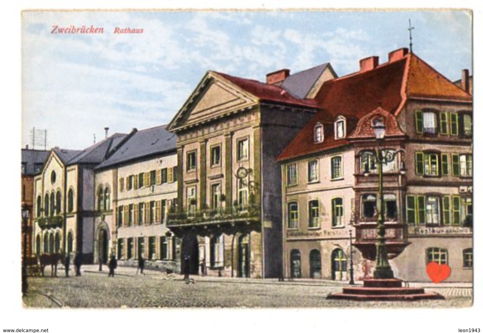 23187-LE-ALLEMAGNE-Zweibrücken-Rathaus - Zweibruecken
