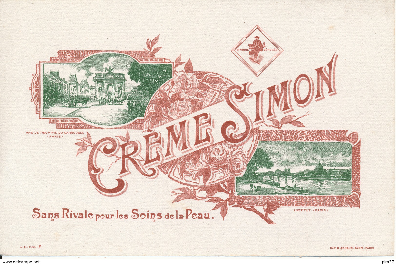 BUVARD - Crème Simon, Vues Sur Paris - Parfum & Cosmetica
