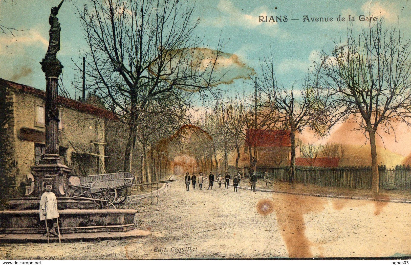 RIANS   -  Avenue De La Gare - Rians