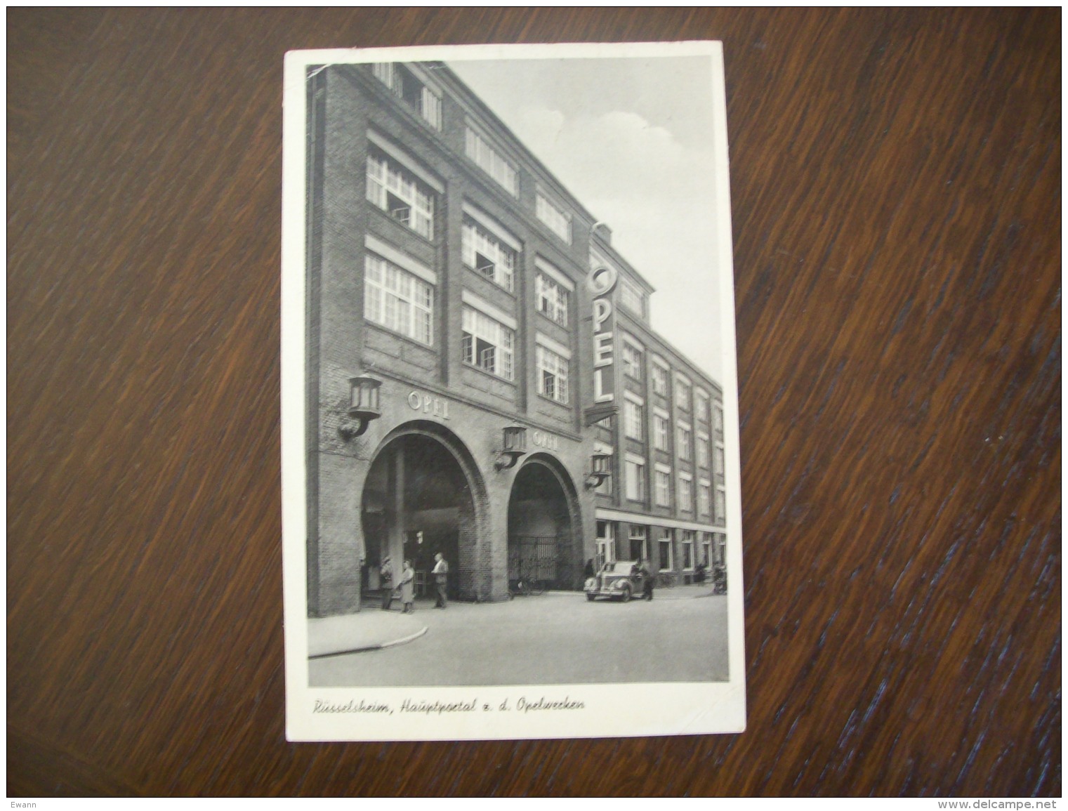 Allemagne-Carte Postale Ancienne De Rüsselsheim: Hauptpoctal Z.d. Opelwecken - Andere & Zonder Classificatie