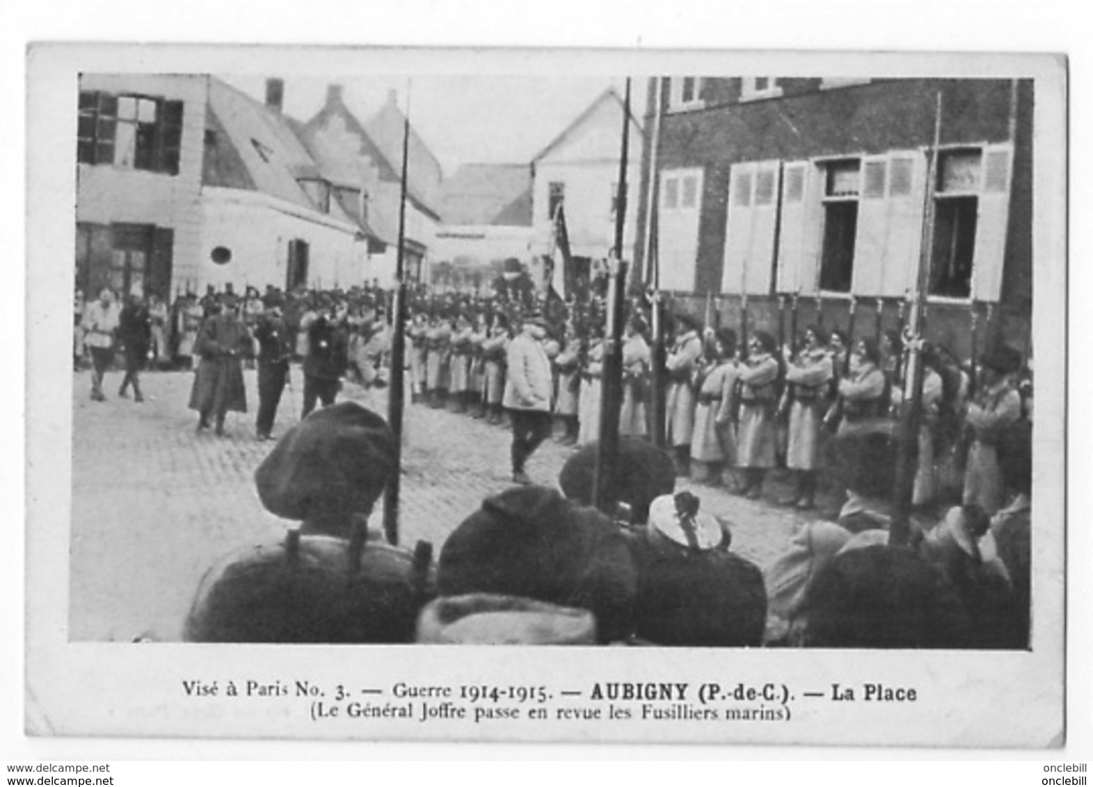 Aubigny Pas De Calais Guerre 14-15 Revue Fusilliers Marins 1915 état Superbe - Aubigny En Artois