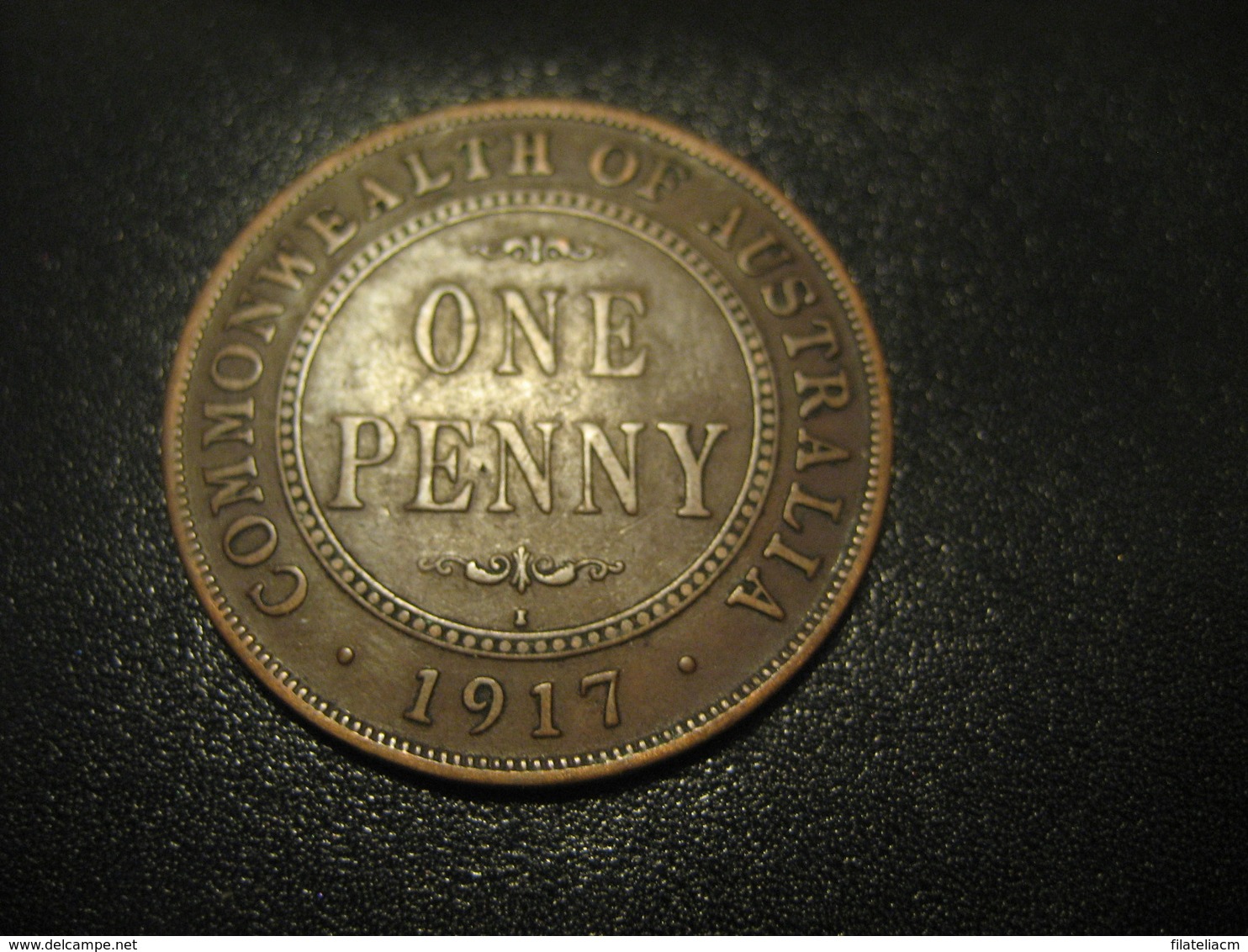 One Penny 1917 George V AUSTRALIA Coin - Penny