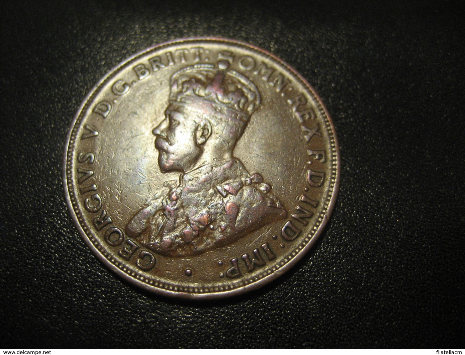 One Penny 1921 George V AUSTRALIA Coin - Penny