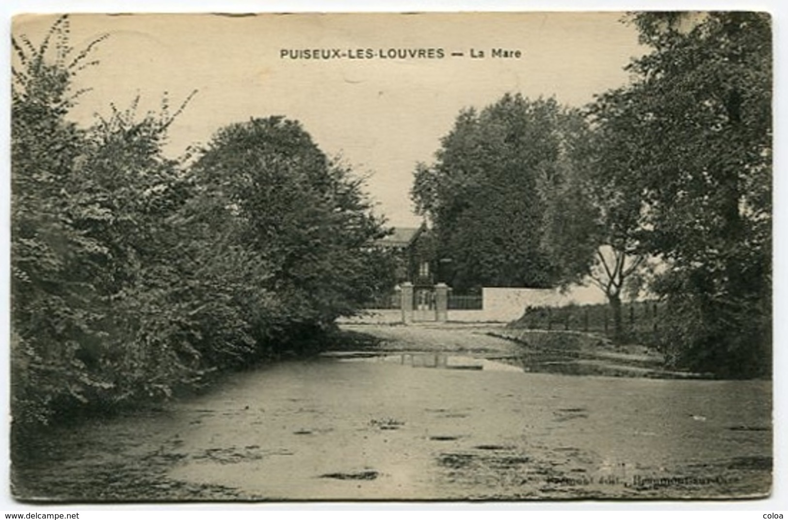 PUISEUX LES LOUVRES La Mare - Puiseux En France