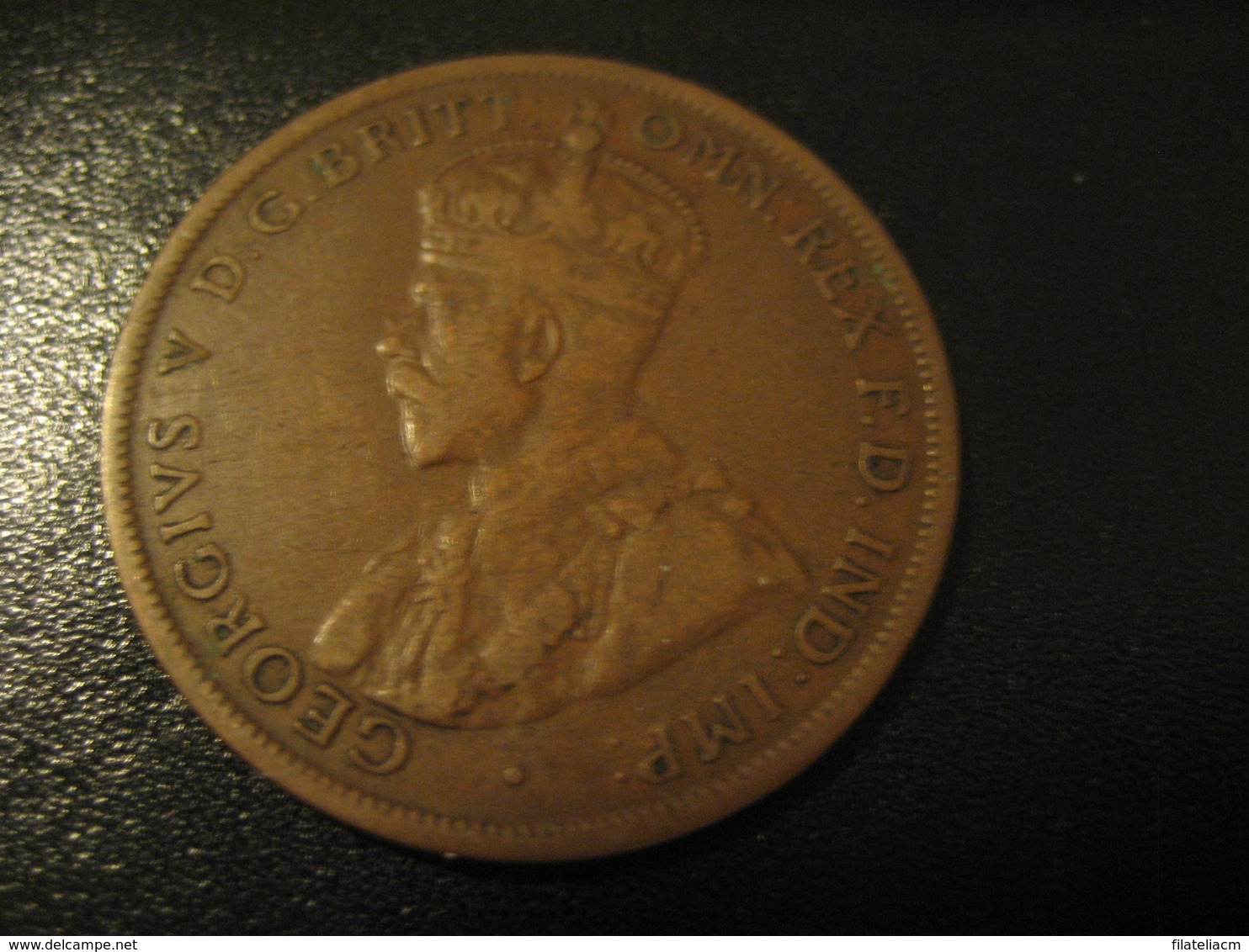 One Penny 1924 George V AUSTRALIA Coin - Penny