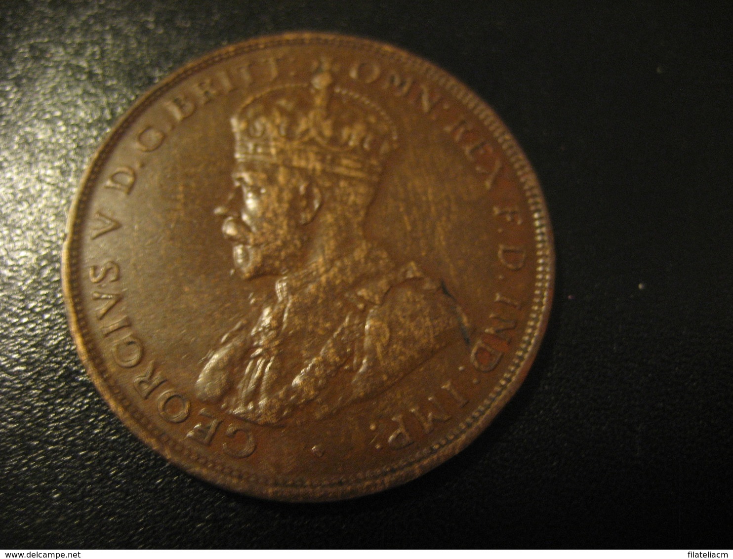 One Penny 1928 George V AUSTRALIA Coin - Penny