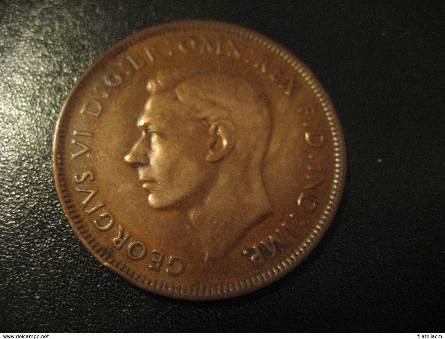 One Penny 1941 George VI AUSTRALIA Coin Kangaroo - Penny