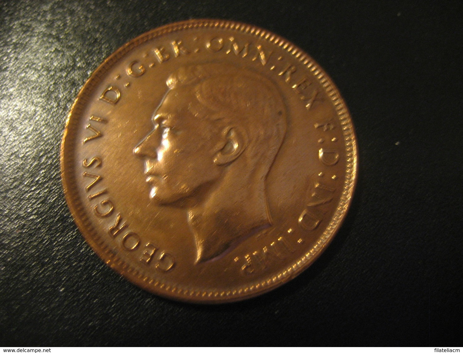 One Penny 1948 George VI AUSTRALIA Coin Kangaroo - Penny