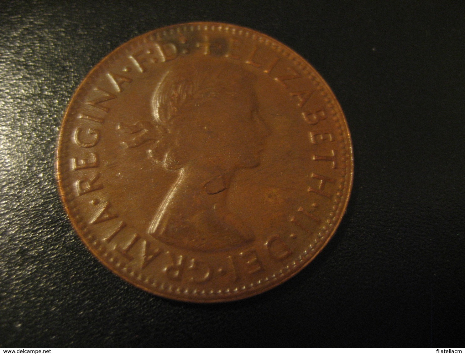 One Penny 1964 QEII AUSTRALIA Coin Kangaroo - Penny