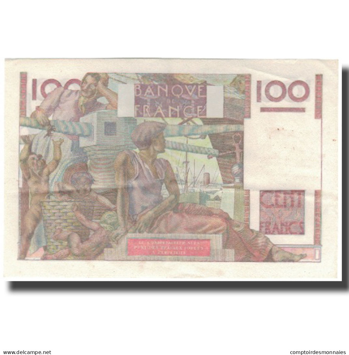 France, 100 Francs, 100 F 1945-1954 ''Jeune Paysan'', 1950-08-24, SPL - 100 F 1945-1954 ''Jeune Paysan''