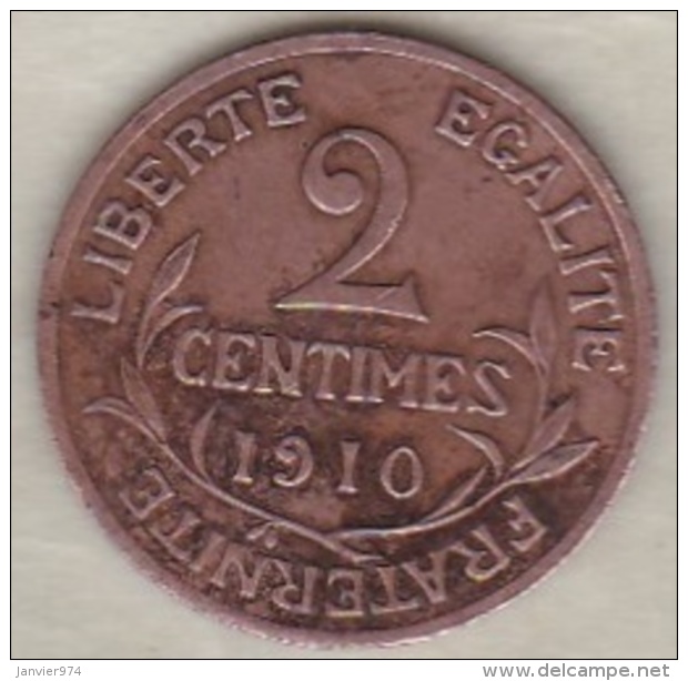 2 Centimes Dupuis 1910 - Other & Unclassified