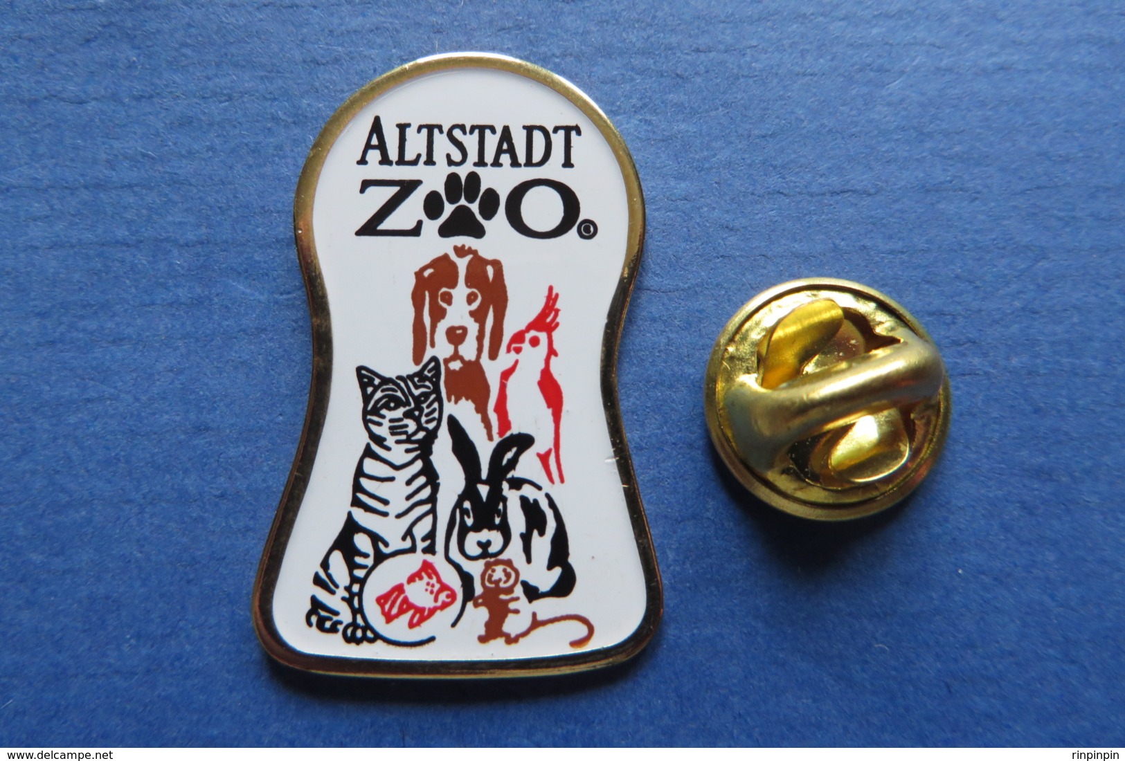 Pin's,Chat,Chien,Lapin,Perroquet,Poisson, Altstadt Zoo, Hund,Katze,Papagei - Animaux