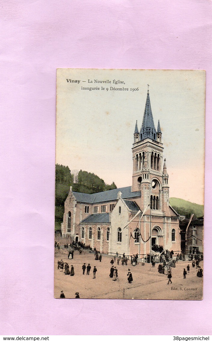 Carte Postale - VINAY - D38 - La Nouvelle Eglise - Vinay