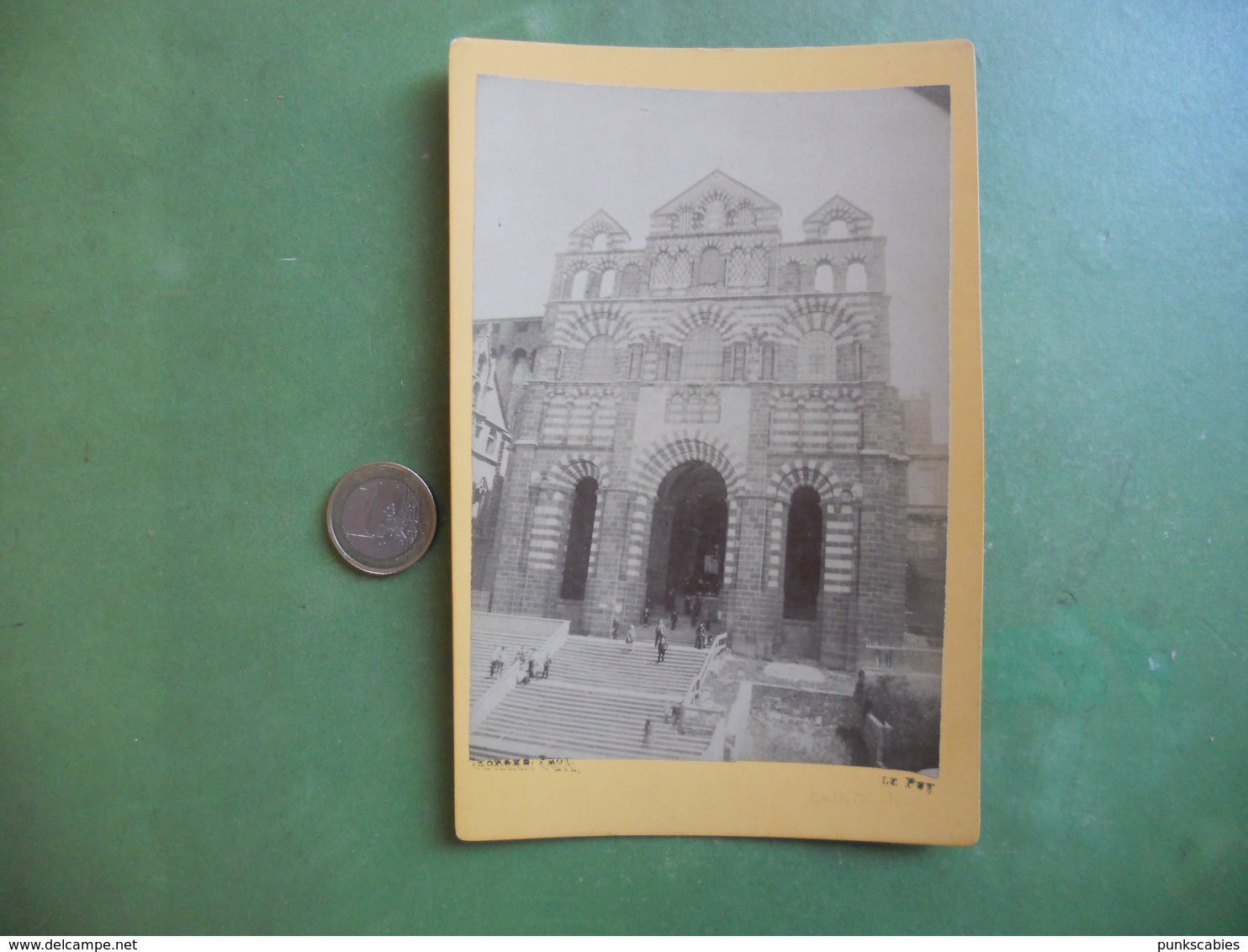 PHOTO CDV  HAUTE LOIRE LE PUY  CATHEDRALE SUPERBE - Anciennes (Av. 1900)