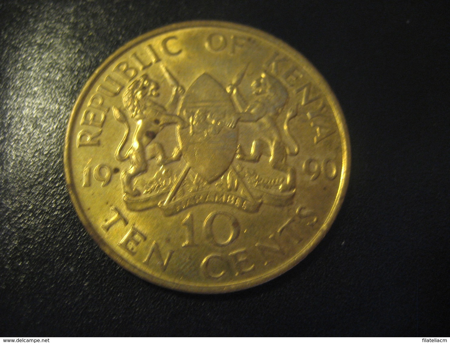 10 Ten Cents 1990 KENYA Coin - Kenya