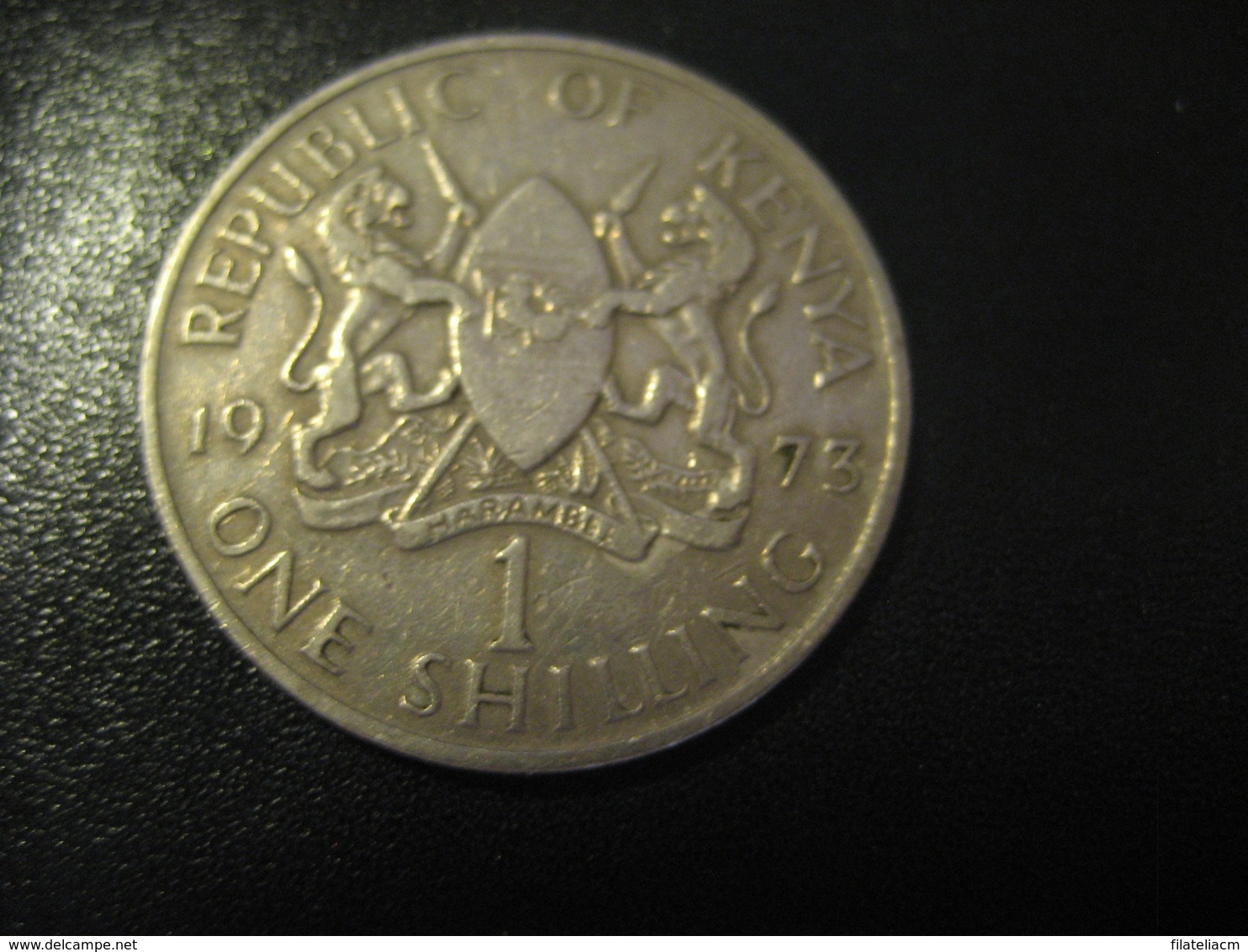 1 One Shilling 1973 KENYA Coin - Kenya