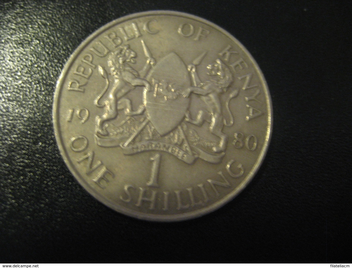 1 One Shilling 1980 KENYA Coin - Kenya