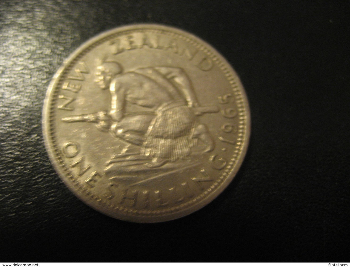 1 One Shilling 1965 NEW ZEALAND QEII Coin - Nouvelle-Zélande