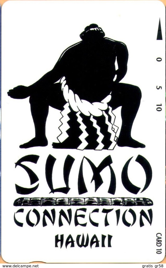 Hawaii - GTH-SPr22, Sumo Connection - Hawaii (Black & White Design Sumo Wrestler), 10U, 5.000ex, Mint - Hawaii