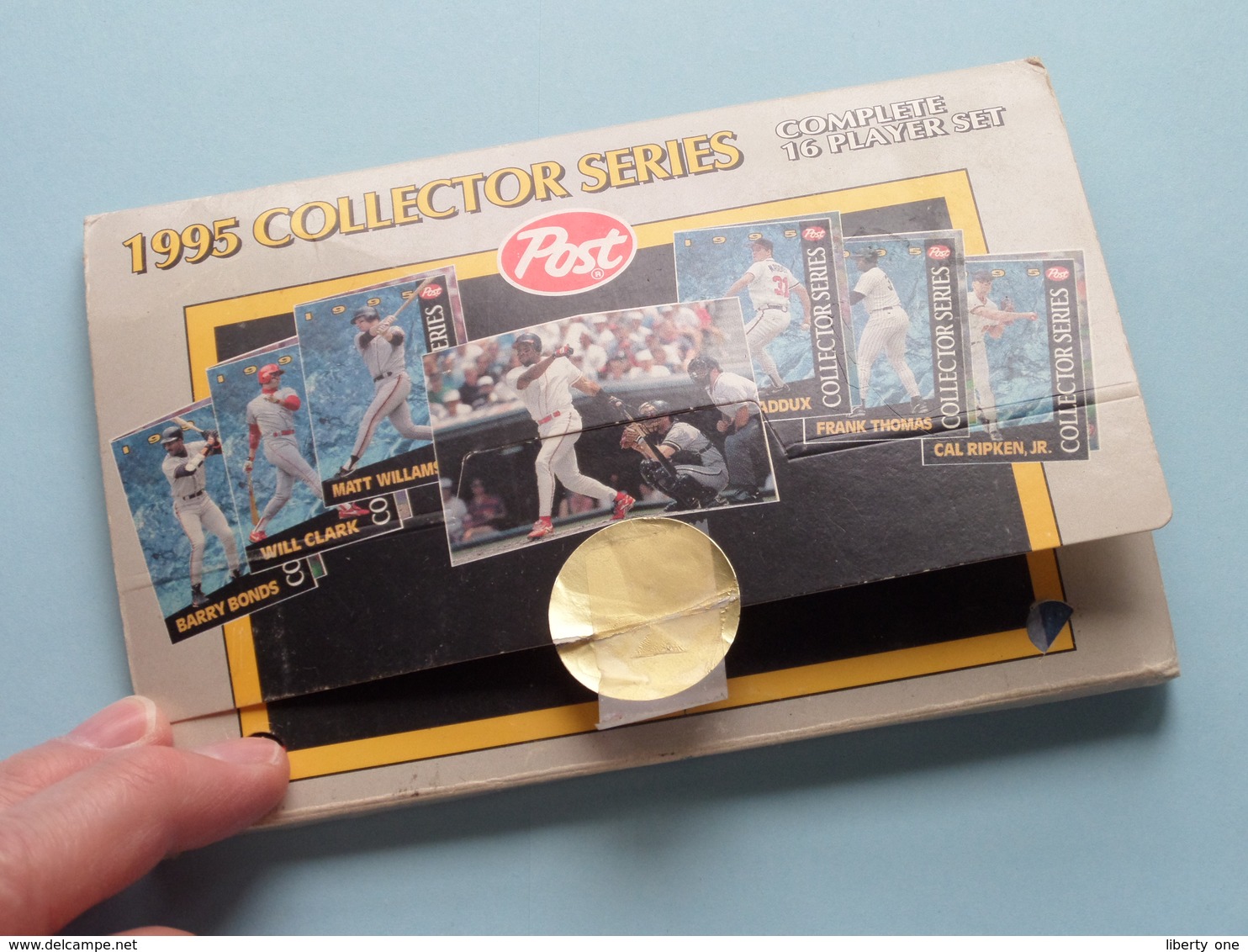 1995 Collector Series COMPLETE 16 PLAYER SET > Checklist ( MLBPA MSA > Officially  Licensed > Kraft Foods ) ! - Séries