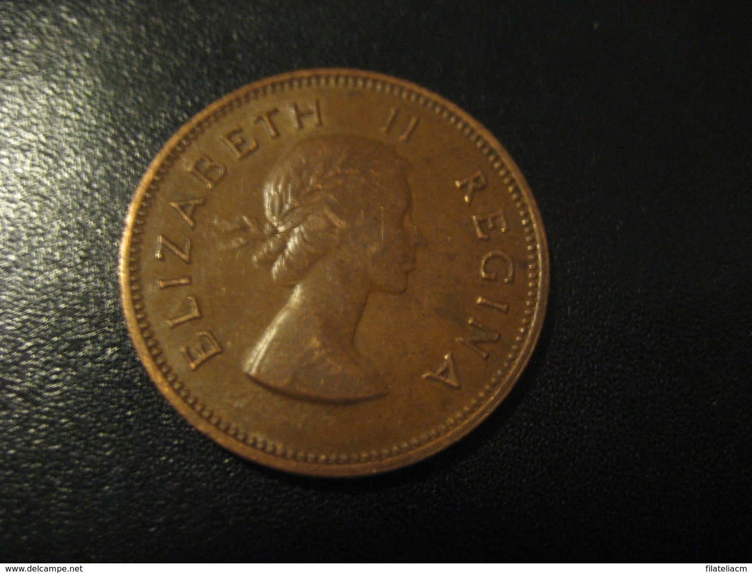 1/2 D George VI 1953 SOUTH AFRICA Coin British Area Suid Afrika - Afrique Du Sud