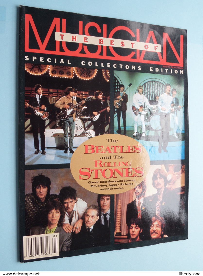 The Best Of MUSICIAN : Special COLLECTORS EDITION " The BEATLES And The ROLLING STONES ( Complete ) Publisher G. BAIRD ! - Music