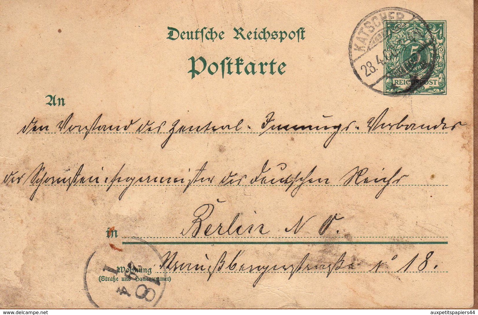 Lot De 24 CPA Lettres Avec Timbre Et Cachet Avec Correspondance Allemande De 1900 à 1960 - DDR - Deutschland - Verzamelingen & Kavels