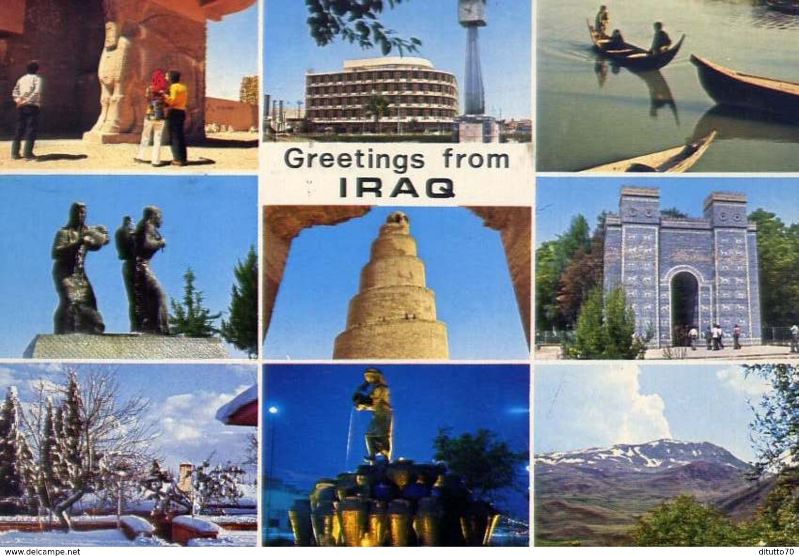 Greetings Fron Iraq - Formato Grande Viaggiata – E 7 - Iraq