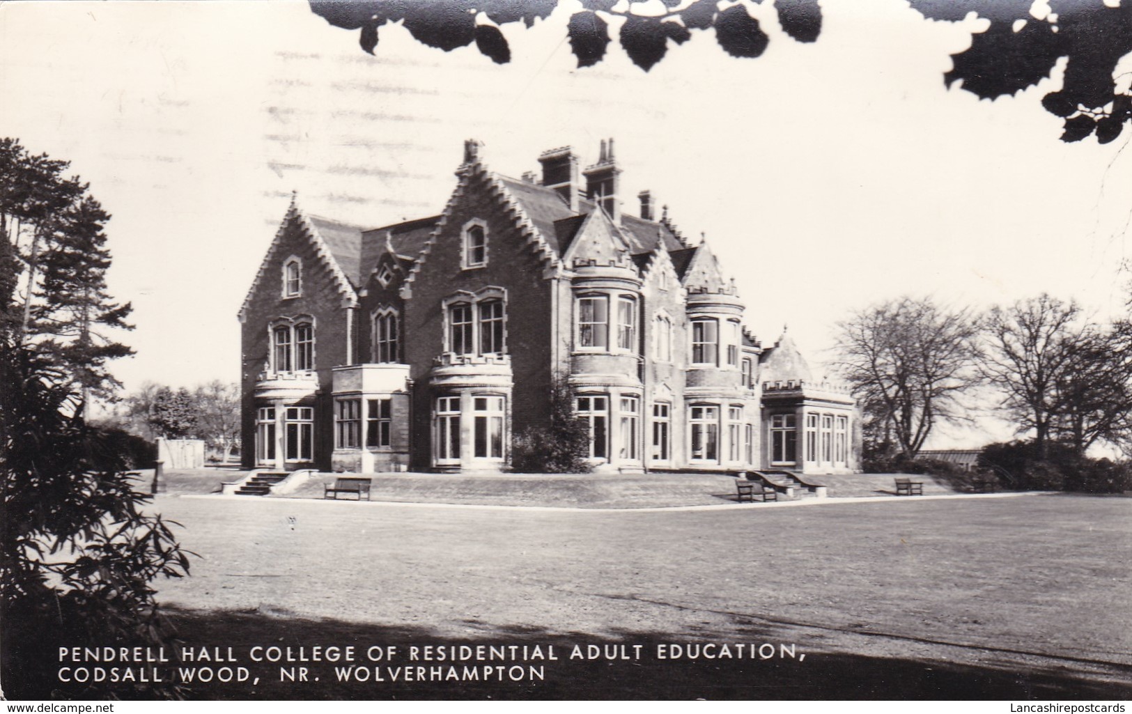 Postcard Pendrell Hall College Of Residential Adult Education Codsall Wood Nr Wolverhampton RP PU 1973 My Ref  B12462 - Wolverhampton