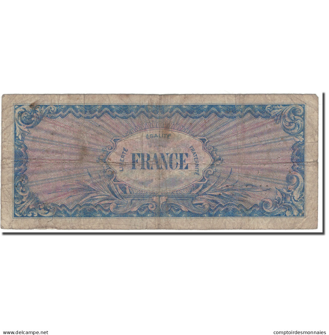 France, 50 Francs, 1944 Flag/France, 1944, TB, Fayette:19.01, KM:117a - 1944 Vlag/Frankrijk