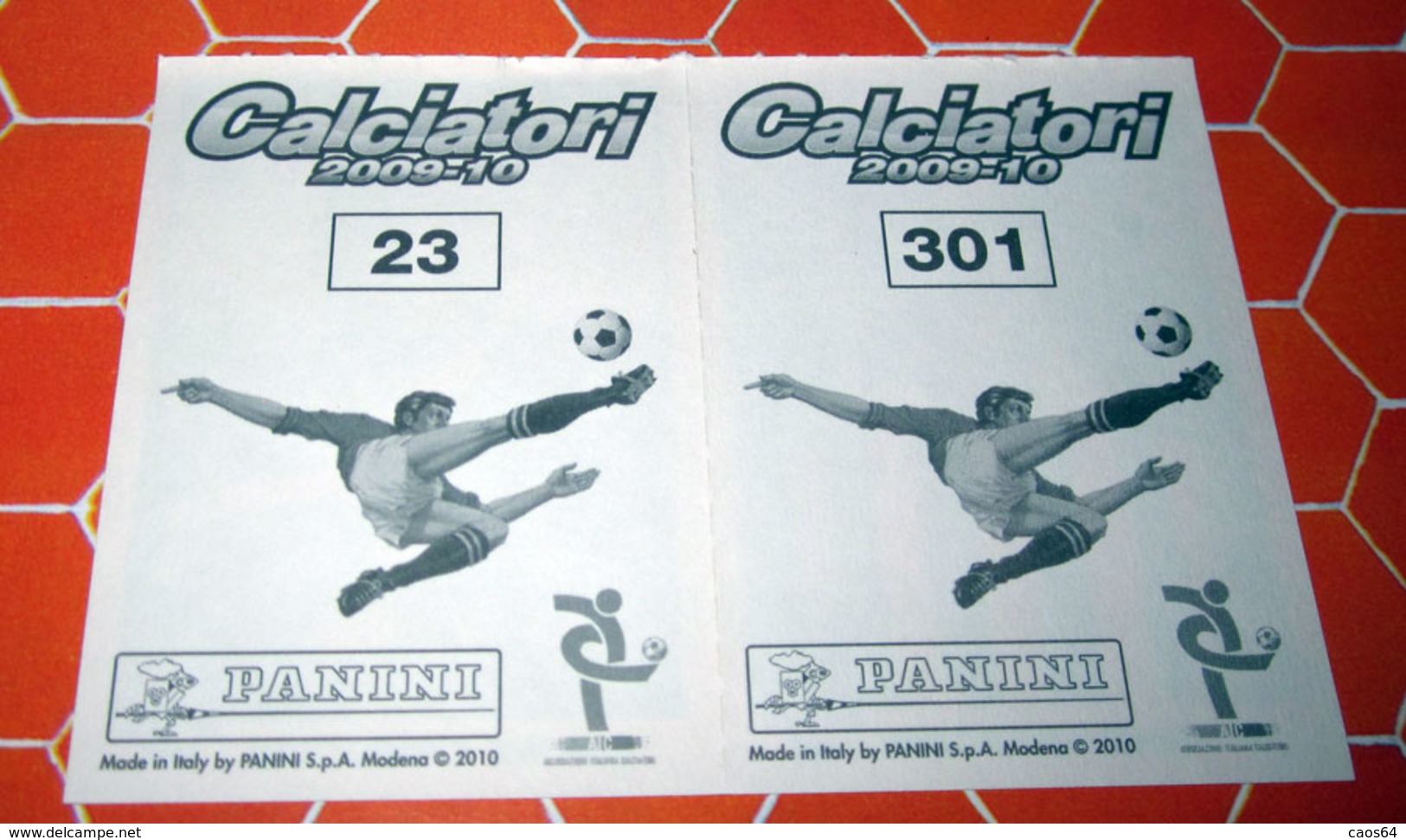 CALCIATORI PANINI 2009-10 N. 23 - 301 - Edizione Italiana