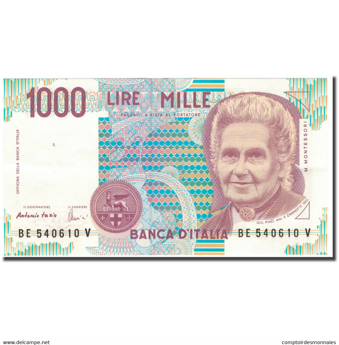 Billet, Italie, 1000 Lire, 1990-10-03, KM:114c, SUP - 1000 Lire