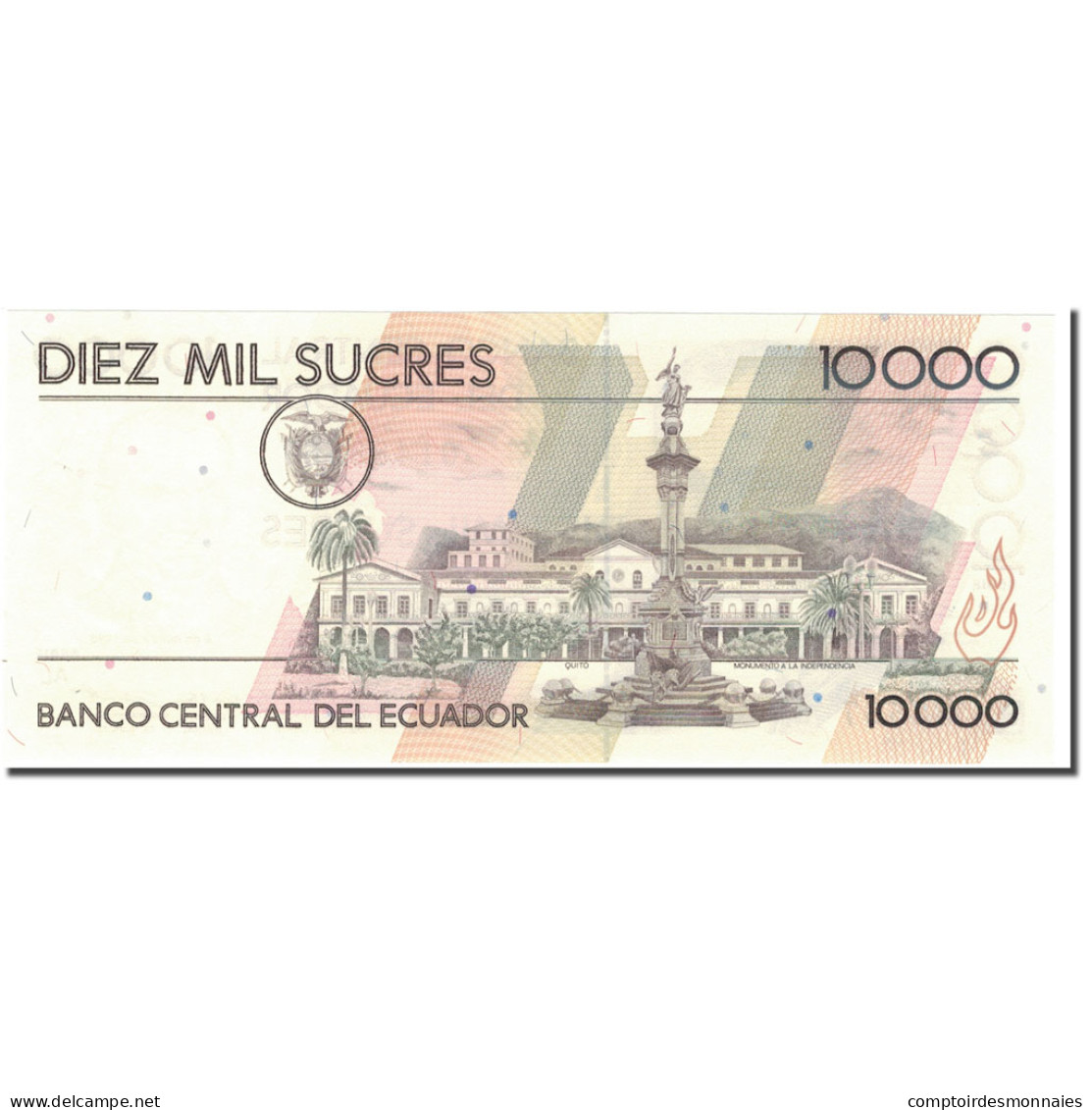 Billet, Équateur, 10,000 Sucres, 1995-03-06, KM:127b, NEUF - Ecuador