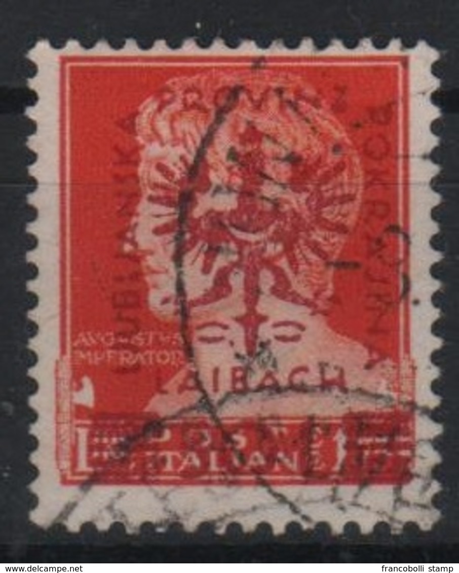 1944 Occupazione Tedesca Lubiana 50 L. Su 1,75 L. - Ocu. Alemana: Lubiana