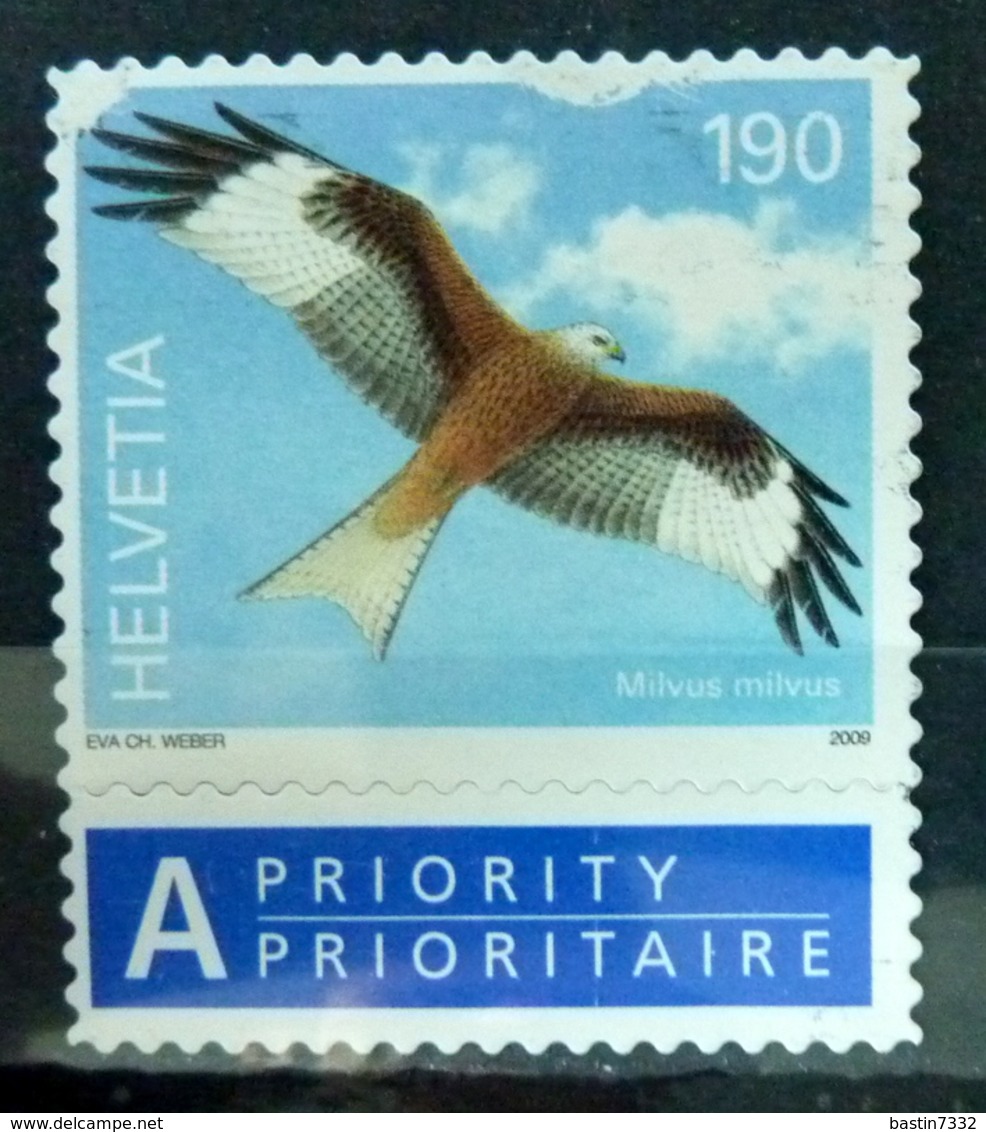 2009 Switzerland 190 Birds,oiseaux,vögel Used/gebruikt/oblitere - Gebruikt