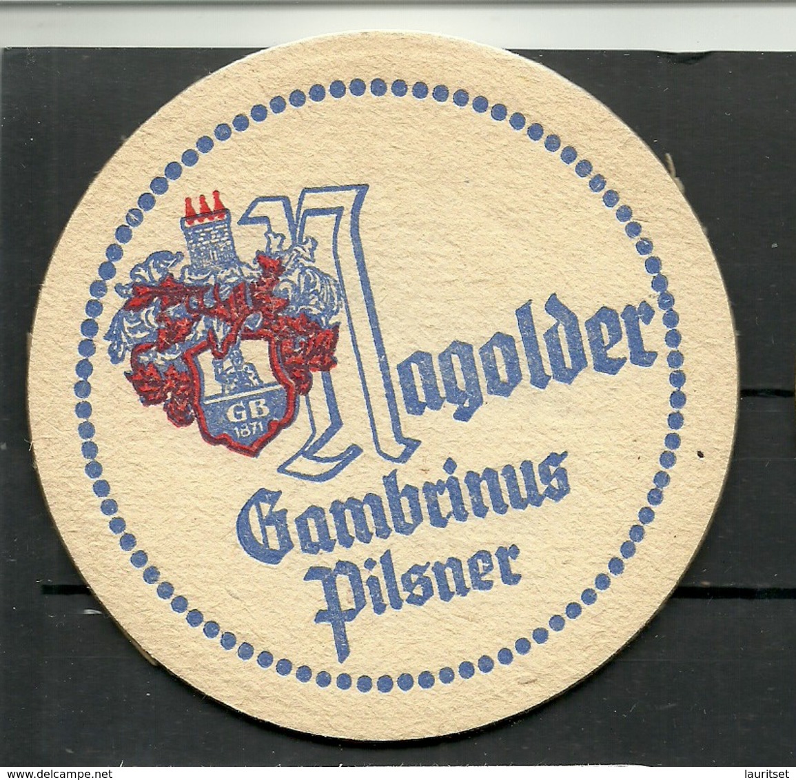 Bierdeckel Deutschland Nagolder Gambrinus Pilsner - Bierdeckel