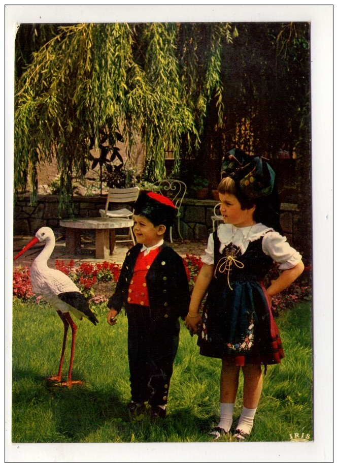 CP 10*15-WY1771-ALSACE PITTORESQUE ENFANTS EN COSTUMES - Alsace