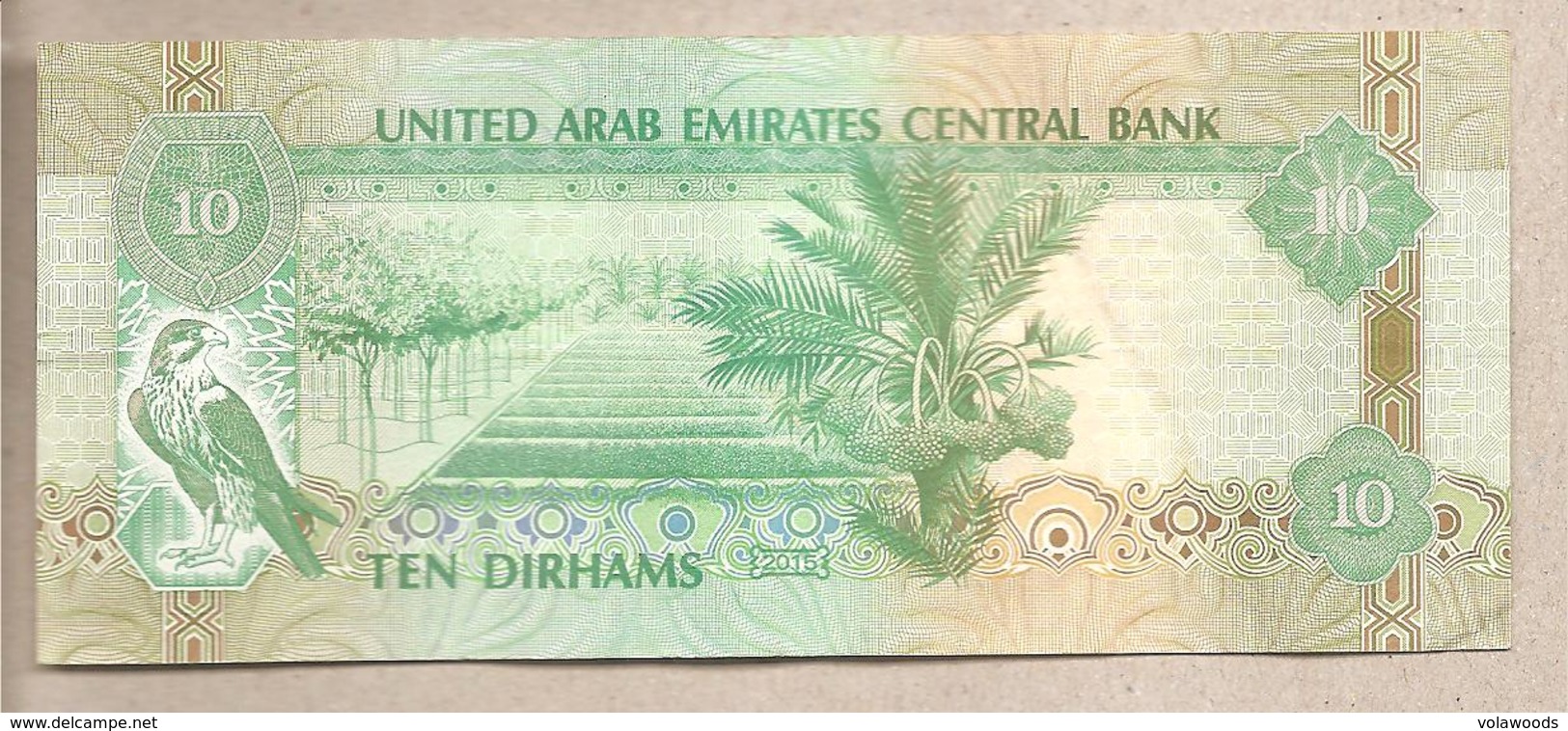 Emirati Arabi Uniti - Banconota Circolata Da 10 Dirhams P-27d - 2015 #18 - Emirati Arabi Uniti