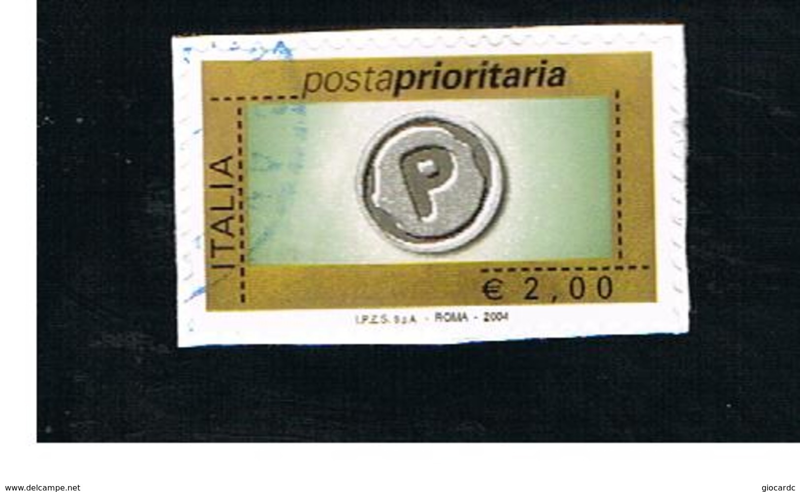 ITALIA REPUBBLICA  -  2004   PRIORITARIA DA 2,00       - USATO ° - 2001-10: Gebraucht