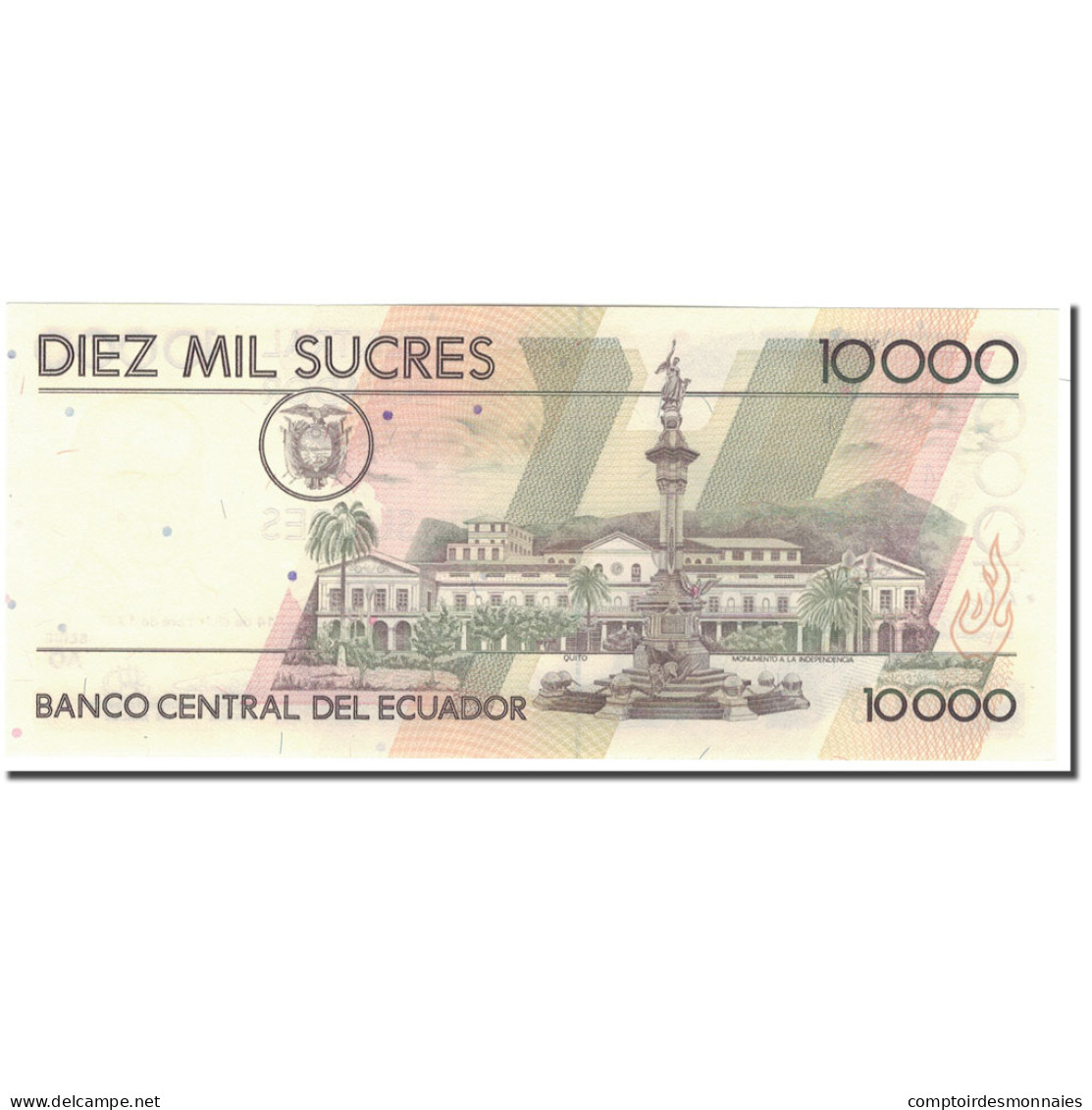 Billet, Équateur, 10,000 Sucres, 1998-12-14, KM:127c, NEUF - Ecuador