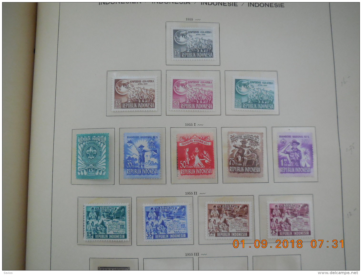 Sevios / Indonesia / Stamp **, *, (*) Or Used - Indonesië