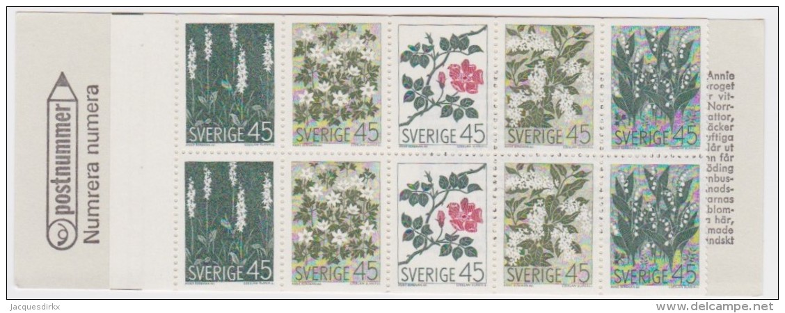 Sweden   .     Facit   .   H   205     (complete)       .     **    .    MNH  .   /   .   Postfris - 1951-80