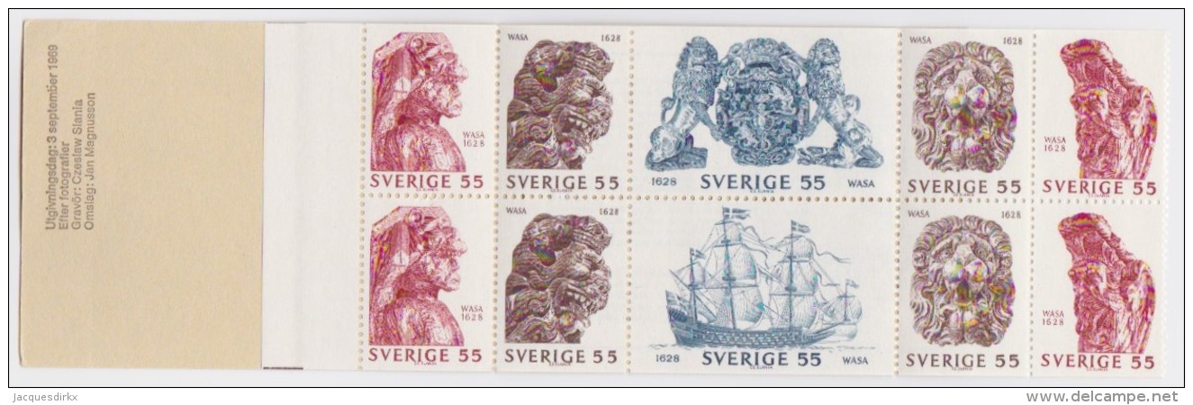 Sweden   .     Facit   .   H   225   (complete)       .     **    .    MNH  .   /   .   Postfris - 1951-80